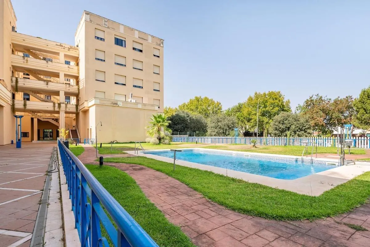 Loft Con Parking Gratis Frente Palacio Congresos Sevilha Apartamento